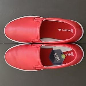 Lacoste Tatalya Leather Slip-On Sneakers
